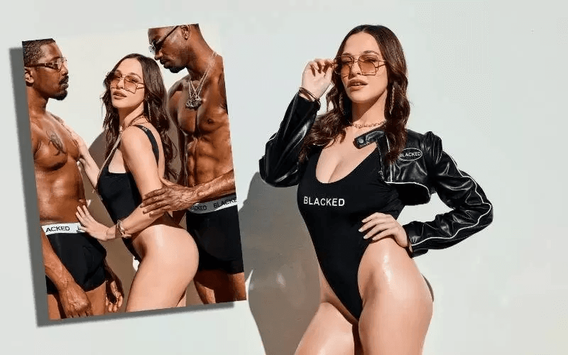 Blacked Rissa May Curvy Cutie Gets BBC Tag Teamed