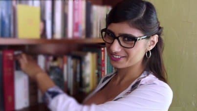 Mia Khalifa library adventures