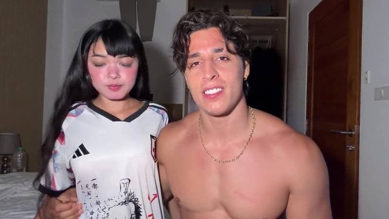 Iranian model x Gattouz0 made her CREAMPIED 